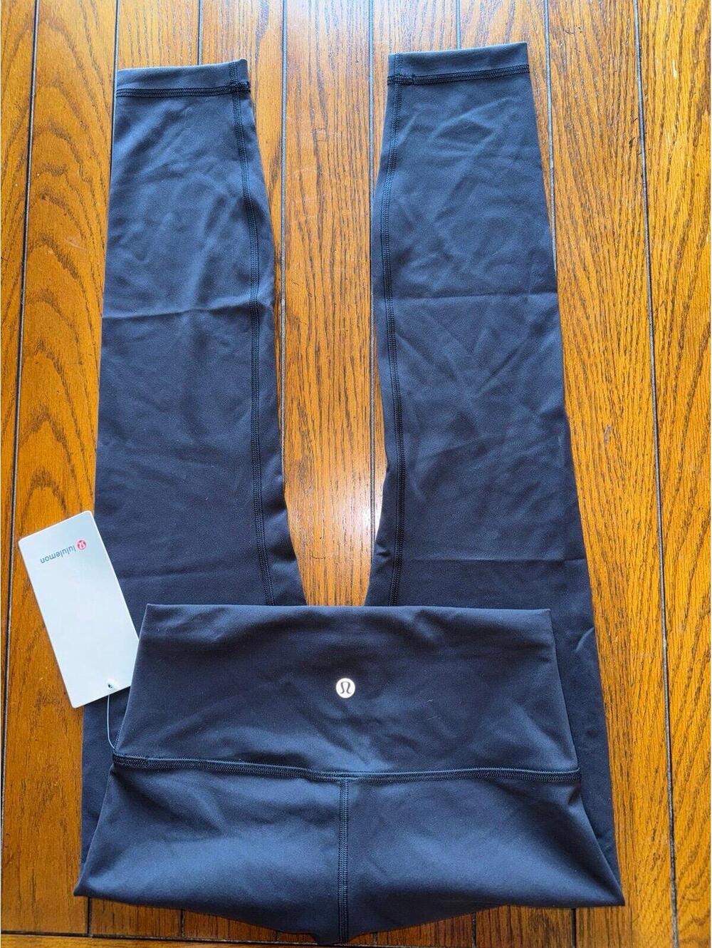 Lululemon Wunder Train High Rise 25” Black Size 6 NWT